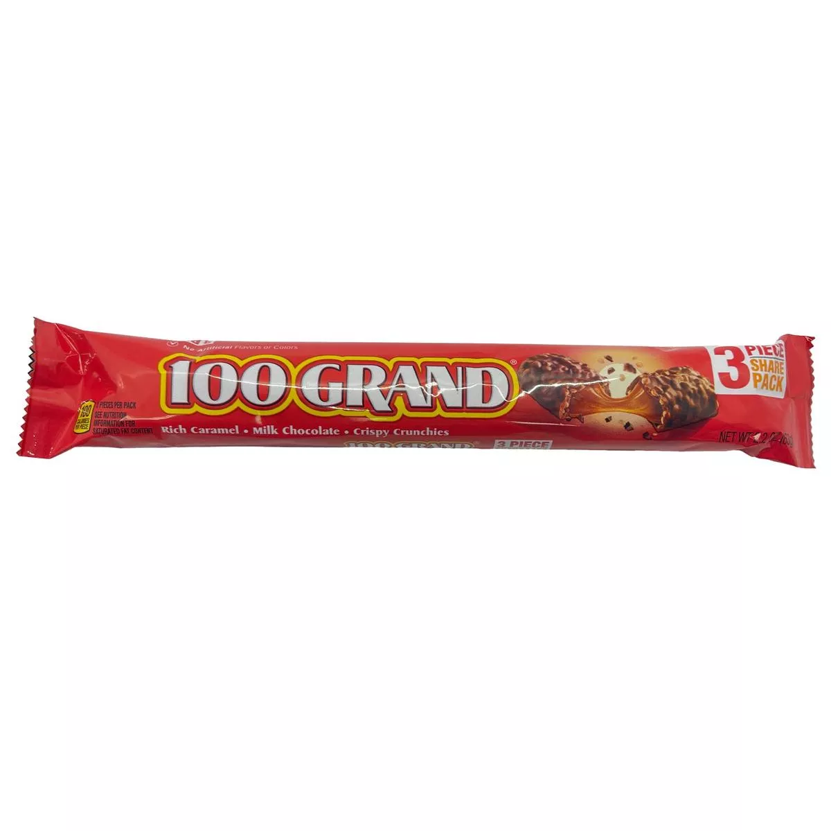 100 Grand King Size 2.25 oz. 3 Piece Share Pack