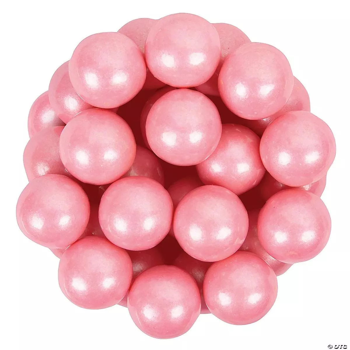 1in Pearl Pink Gumballs 2lb | 1ct