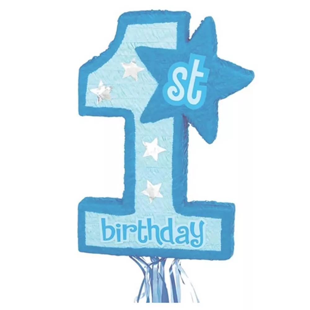 1st Birthday Pinata – Blue