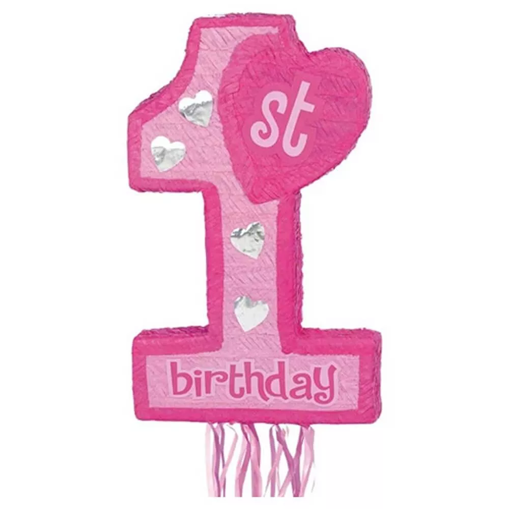 1st Birthday Pinata – Pink