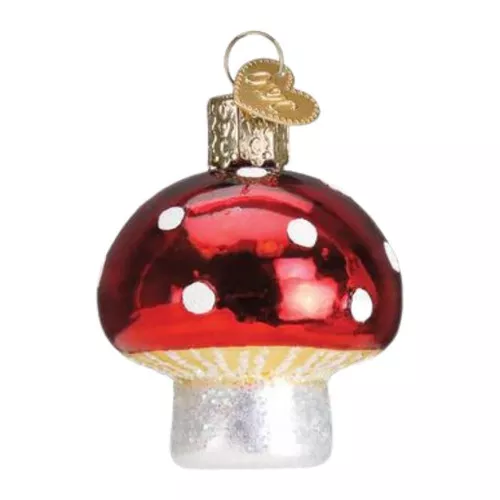 2" Lucky Mushroom Ornament