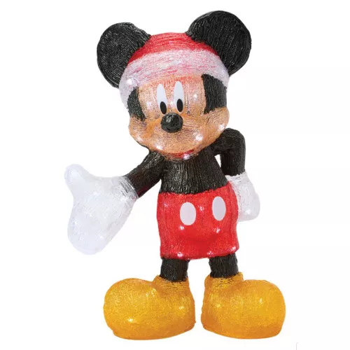 20 Inch Mickey Mouse Lighted Christmas Statue