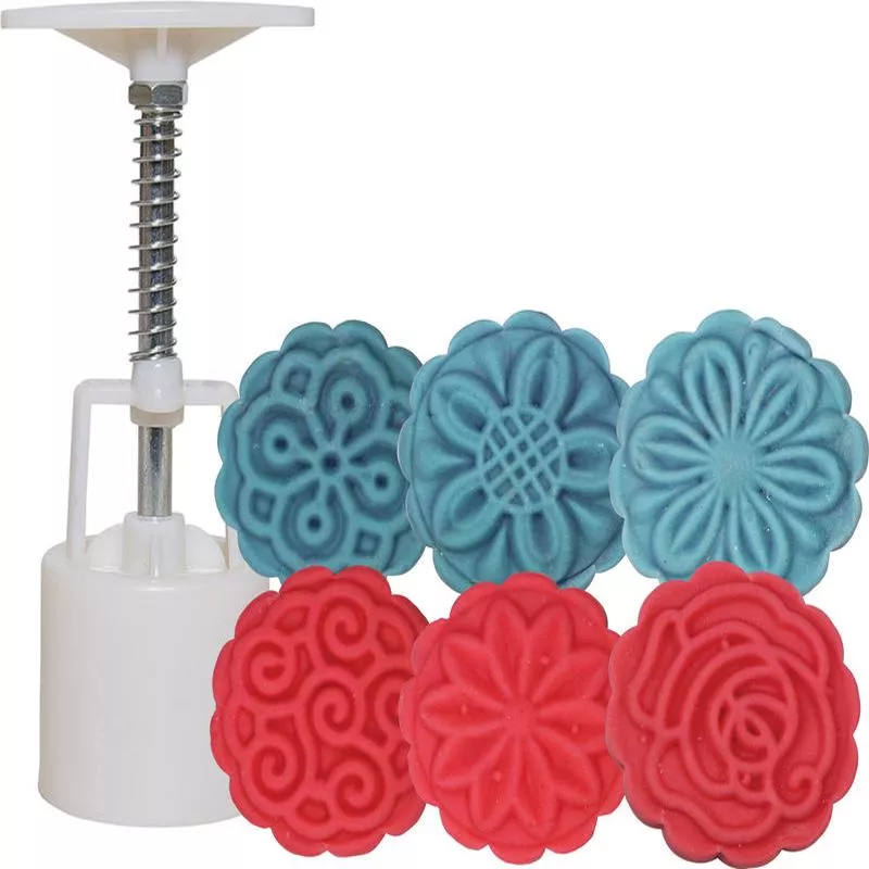 25g round mooncake pressed 6pcs (#68030)