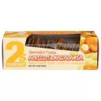 2S Company Apricot & Macadamia Specialty Crisps - 5.3 Ounce