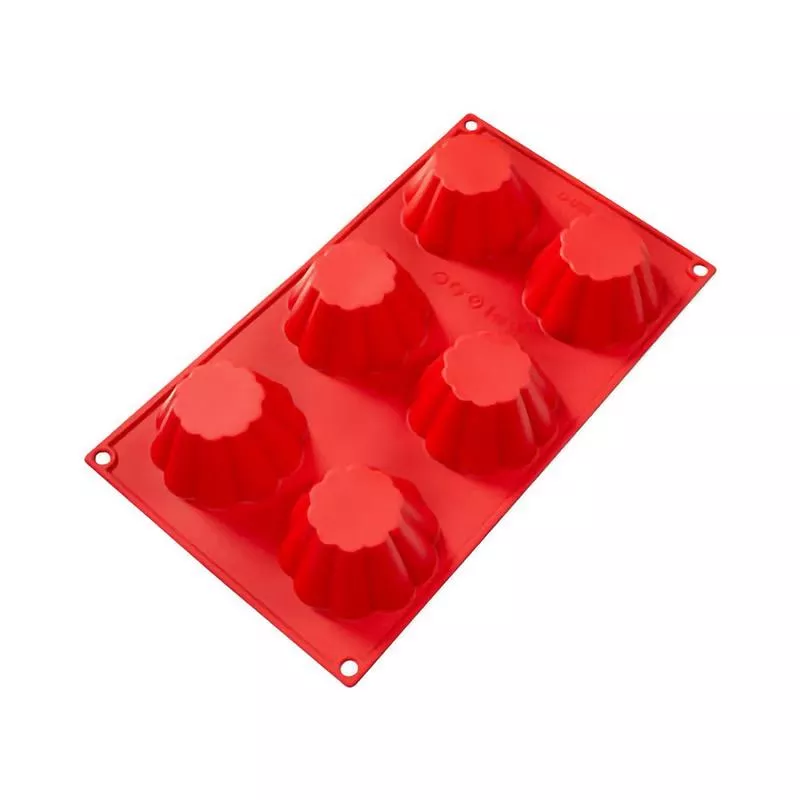 3.7 oz Brioche Silicone Baking Mold – Fat Daddio’s