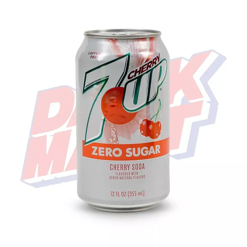 7UP Cherry Zero Sugar - 355mL