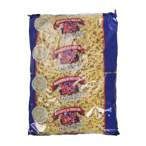 Aipc Ravarino & Freschi Wide Egg Noodles 5 Pound Each - 2 Per Case