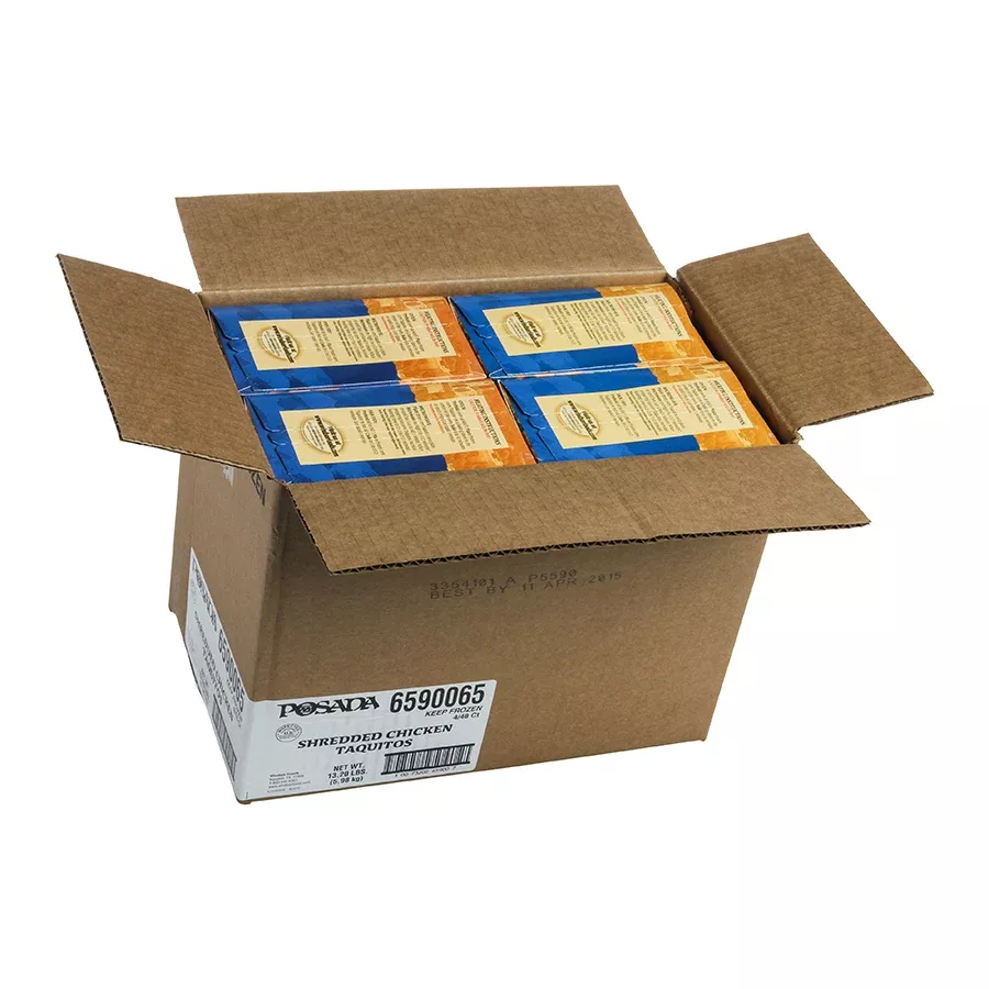 Ajinomoto Foods North America Posada Chicken Taquito Box 1.1 Ounce Size - 192 Per Case