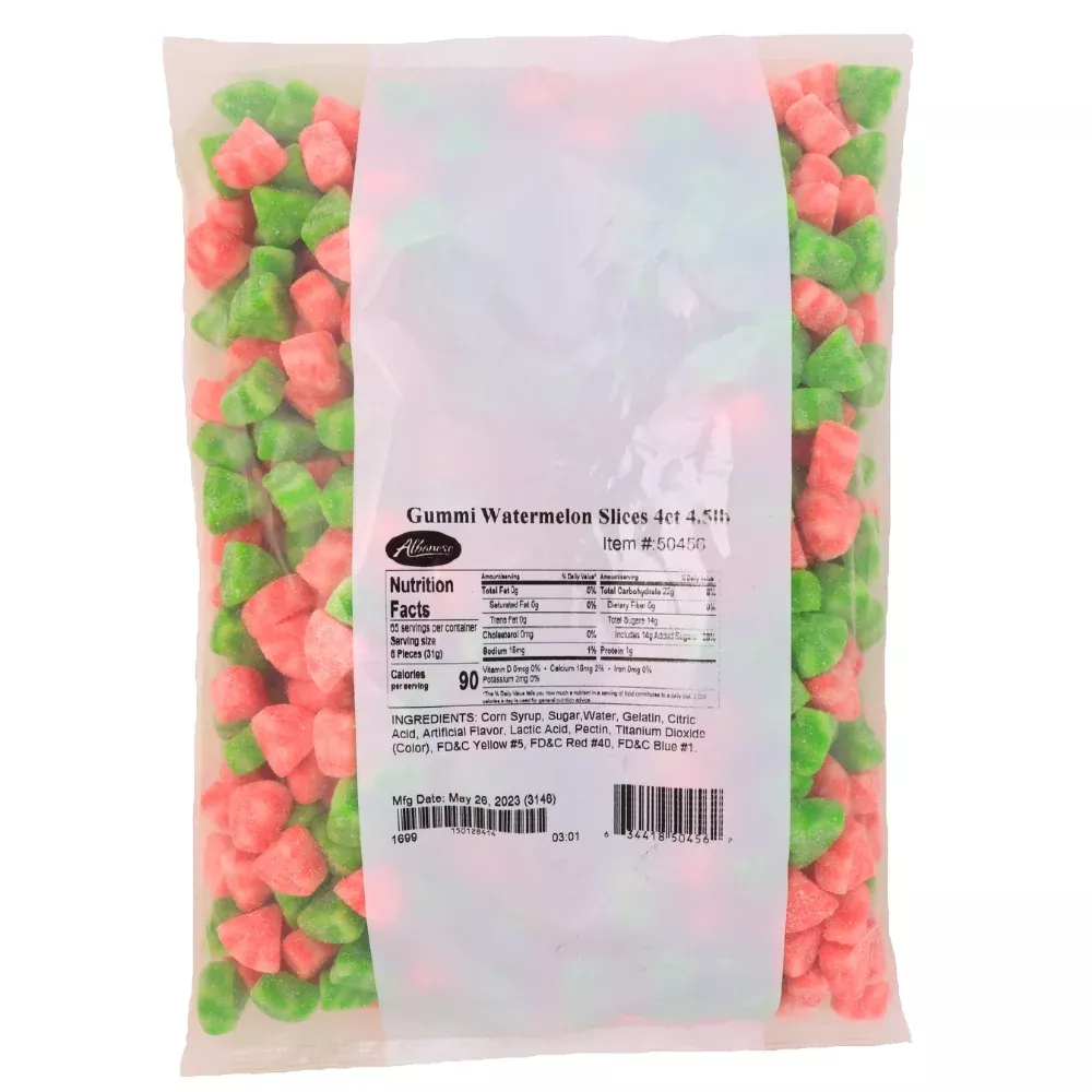 Albanese Gummi Watermelon Slices - 4.5lbs