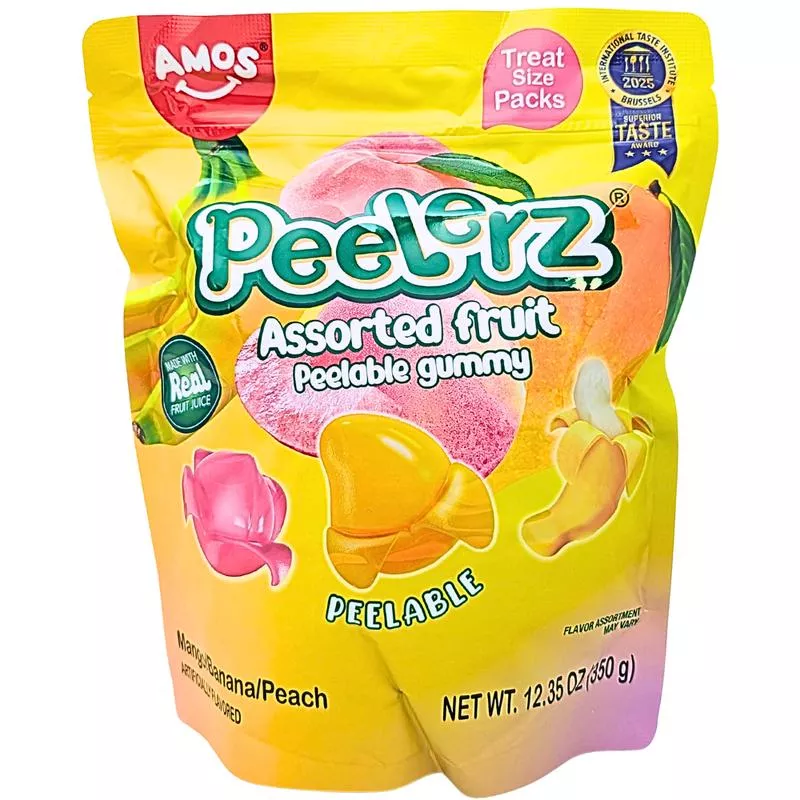 Amos Peelerz Assorted Fruit - 12.35oz