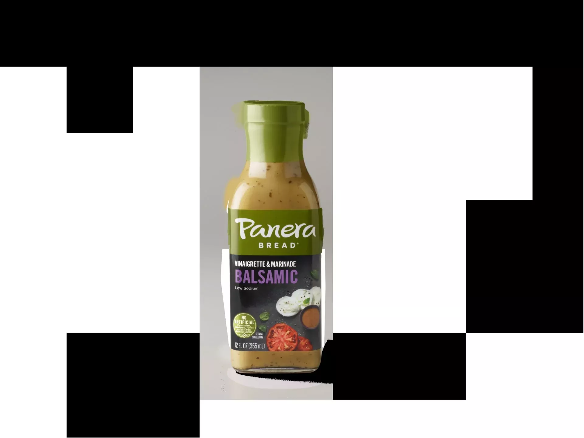 Arcobasso Refrigerated Panera Balsamic Salad Dressing 12 Ounce Size - 6 Per Case