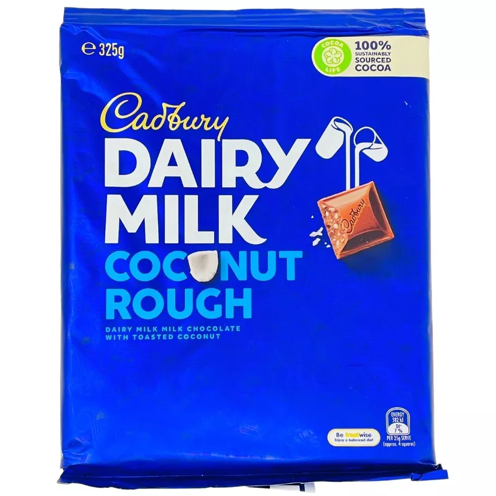 Australia Cadbury Dairy Milk Coconut Rough - 325g (Aus)