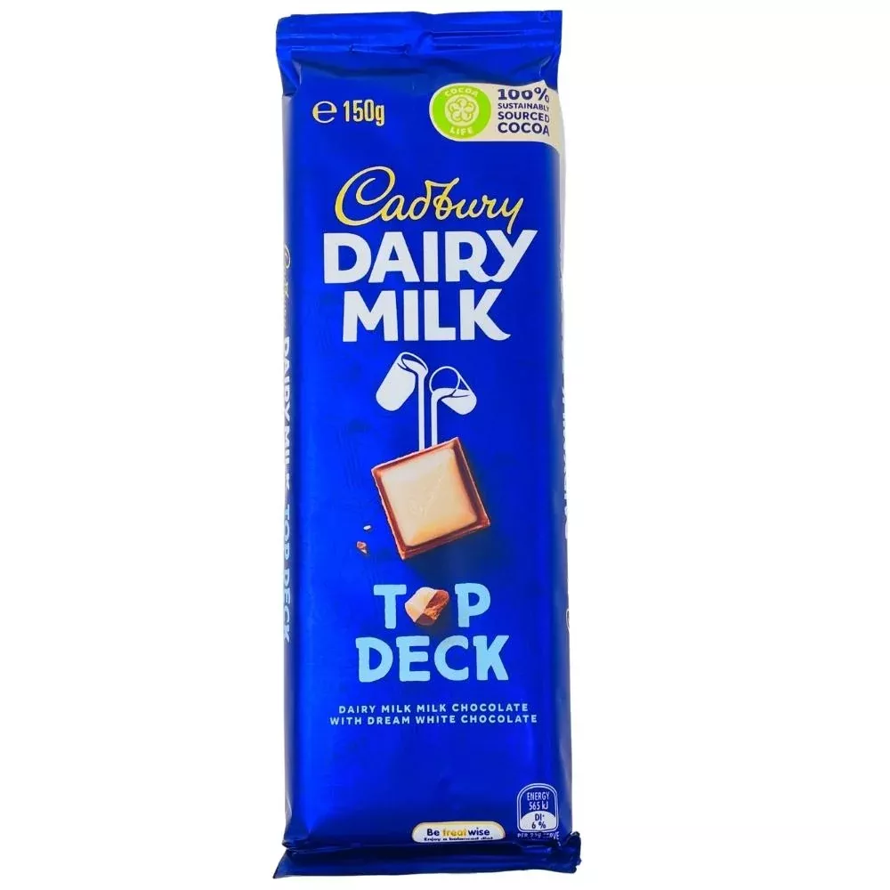 Australia Cadbury Dairy Milk Top Deck - 150g (Aus)