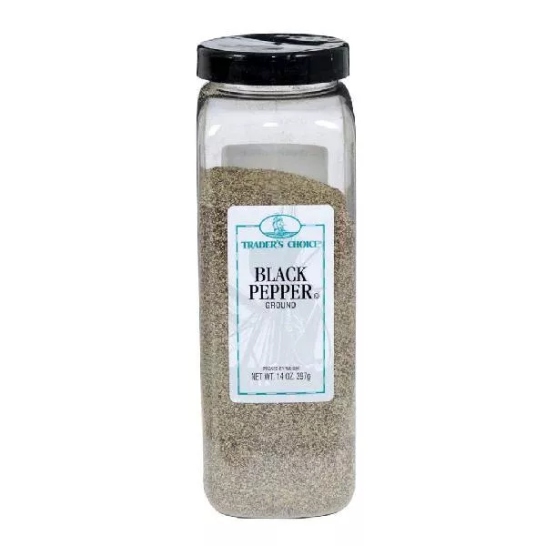 B&g-spices Pepper Black Grd 14 Ounce Size - 6 Per Case