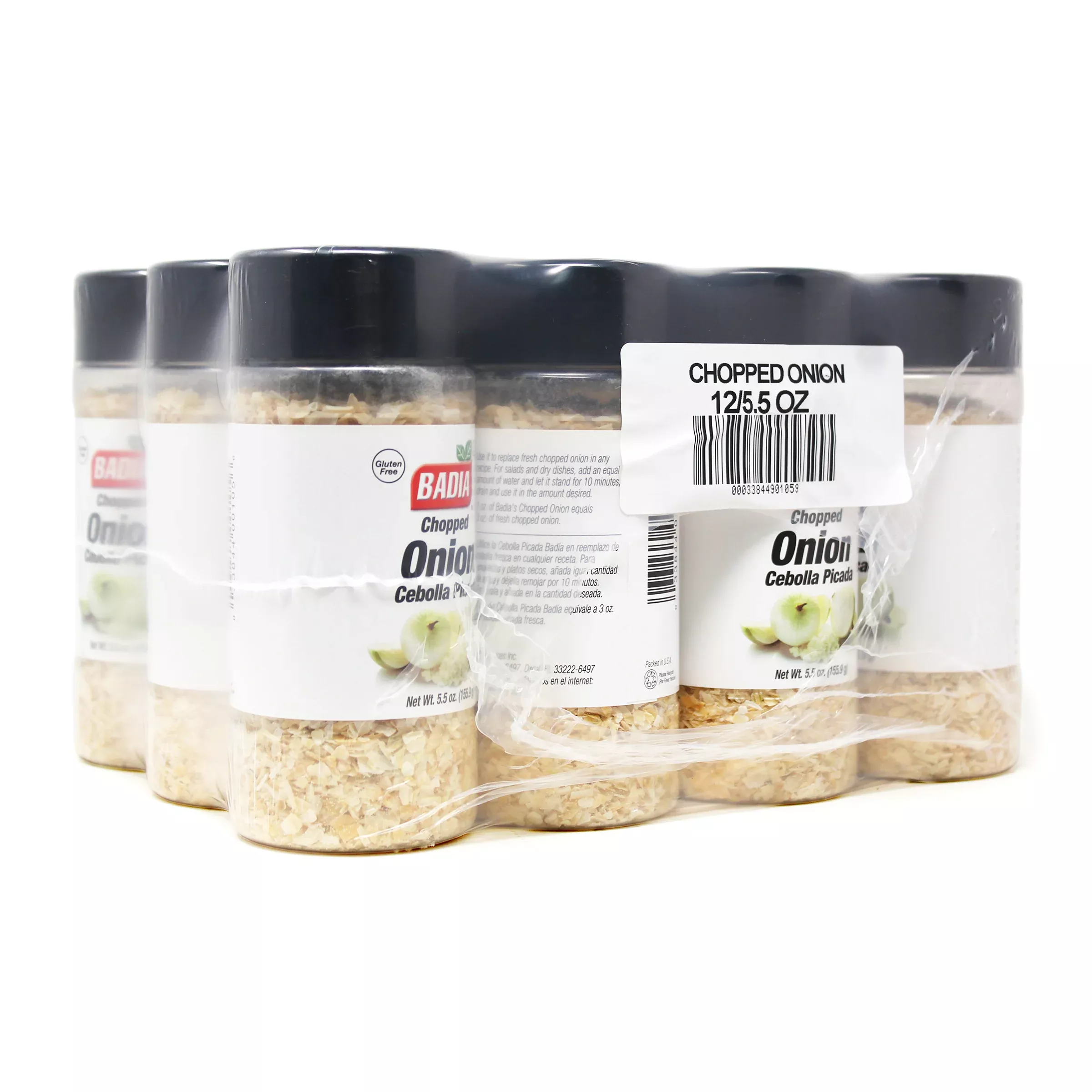 Badia Spices Badia Onion Chopped 5.5 Ounce Size - 12 Per Case