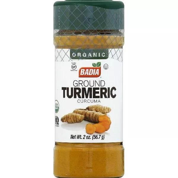 Badia Spices Badia Organic Tumeric Powder 2 Ounce Size - 8 Per Case