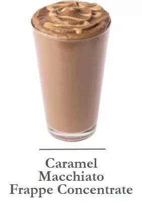 Barfresh Caramel Macchiato Concentrate 128 Ounce Size - 4 Per Case