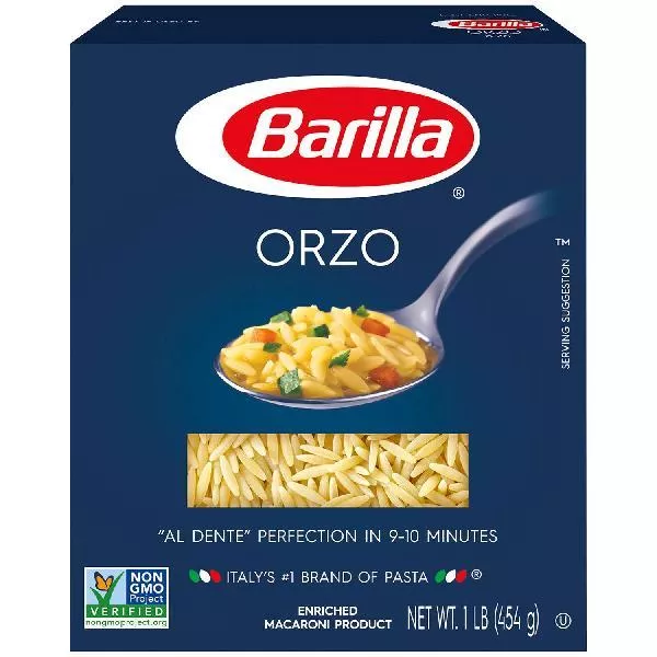 Barilla Orzo Barilla USA 16 Ounce Size - 16 Per Case