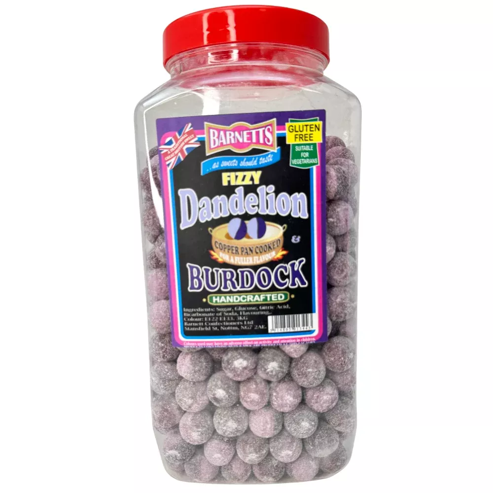 Barnetts Mega Fizzy Dandelion & Burdock (UK) - 3kg