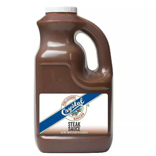 Baumer Foods Crystal Steak Sauce 128 Fluid Ounce - 2 Per Case
