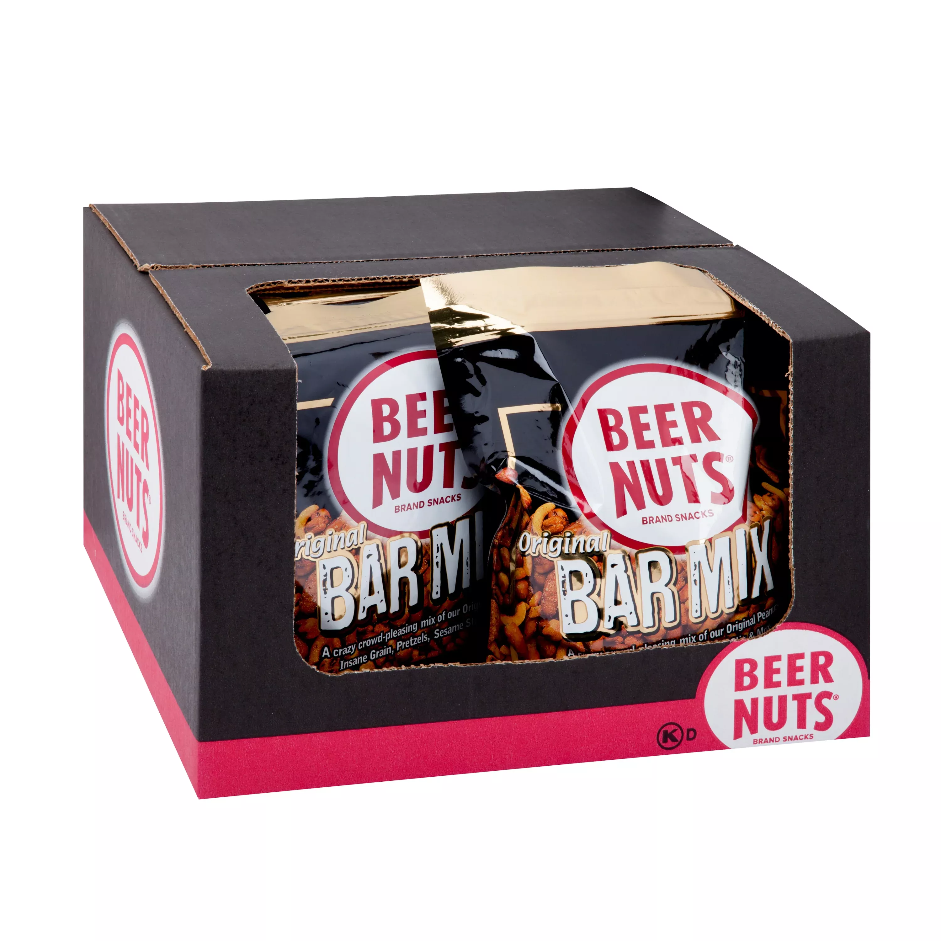 Beer Nuts Brand Snacks Bar Mix Sup Bag 32 Ounce Size - 8 Per Case