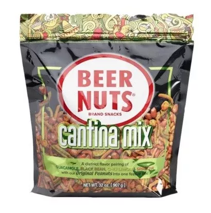 Beer Nuts Cantina Mix Sup Bag 32 Ounce Size - 8 Per Case
