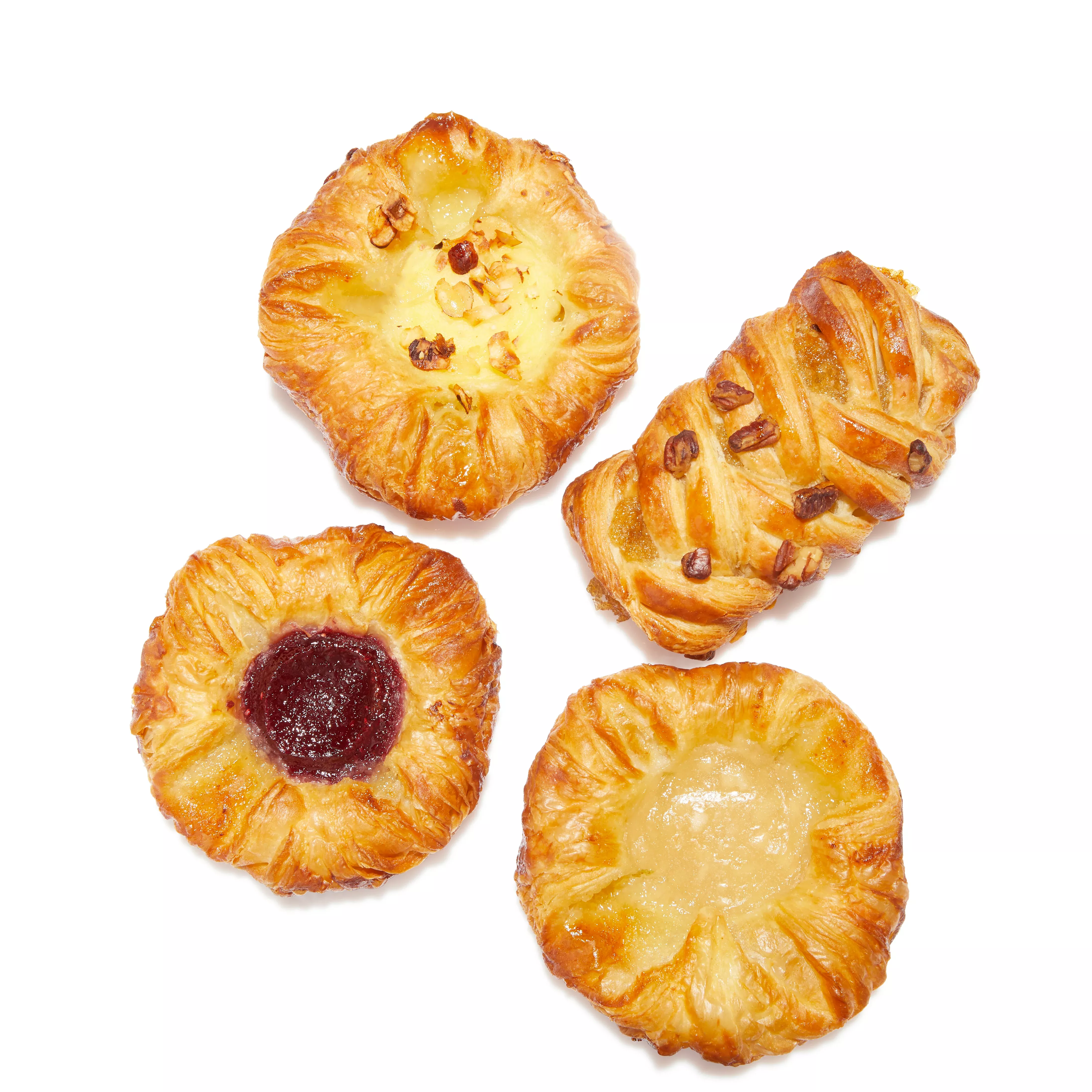 Belpastry Dba Gourmand Assorted Large Danish Pastry 3.53 Ounce Size - 48 Per Case