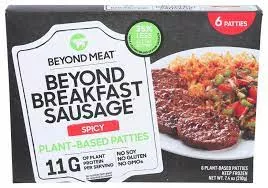 Beyond Meat Breakfast Sausage Spicy 7.4 Ounce Size - 12 Per Case