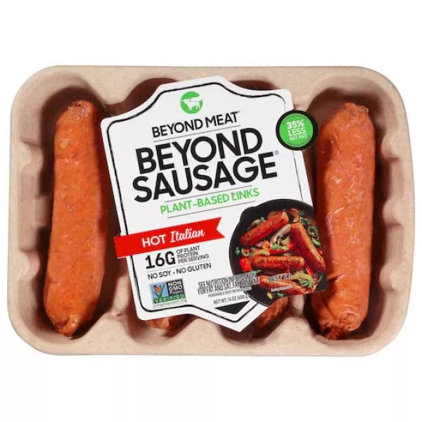 Beyond Meat Sausage Hot Italian, 14 Ounce- 8 Per Case