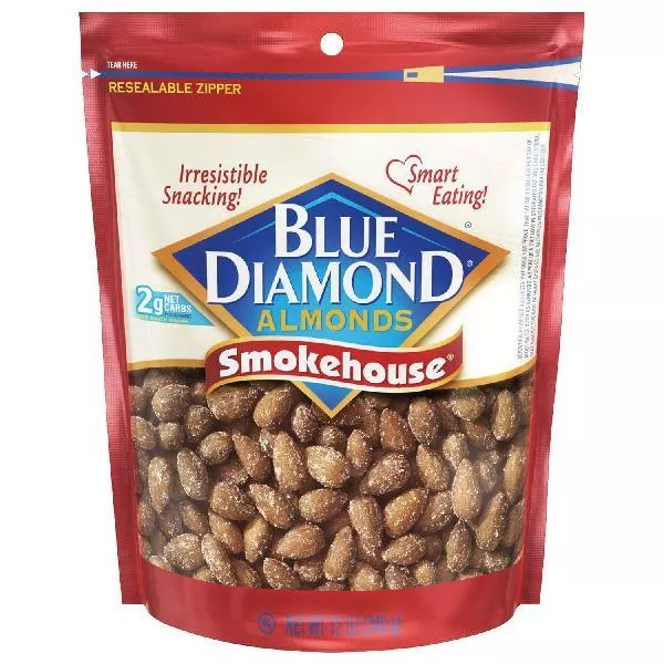 Blue Diamond Retail Blue Diamond Smokehouse 12 Ounce Size - 6 Per Case