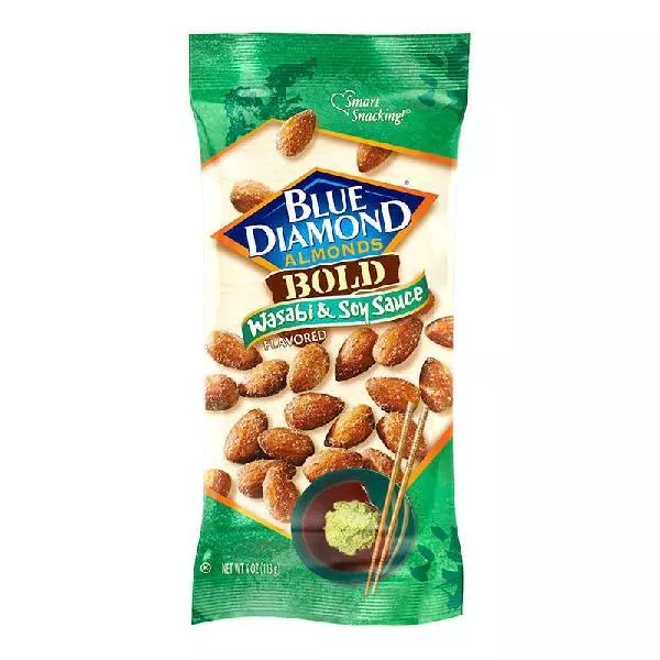Blue Diamond Retail Blue Diamond Wasabi & Soy Sauce 4 Ounce Size - 72 Per Case