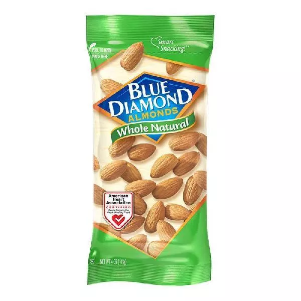 Blue Diamond Retail Blue Diamond Whole Natural (new) 4 Ounce Size - 72 Per Case