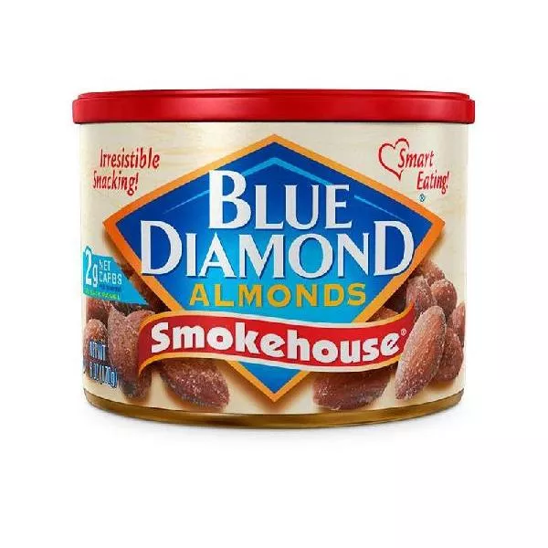 Blue Diamond Retail Blue Diamondsmokehouse Almonds 6 Ounce Size - 12 Per Case