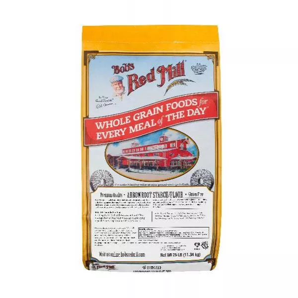 Bob's Red Mill Arrowroot Starchflour 25 Pound Each - 1 Per Case