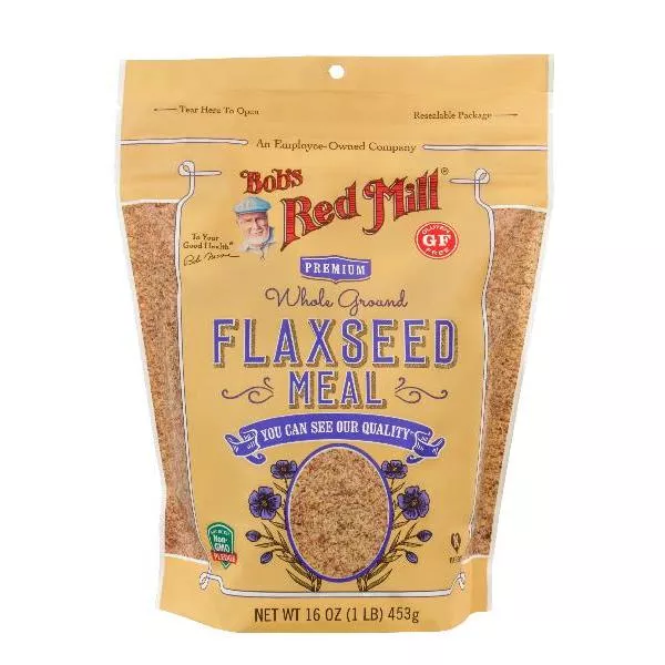 Bob's Red Mill Brown Flaxseed Meal 16 Ounce Size - 4 Per Case