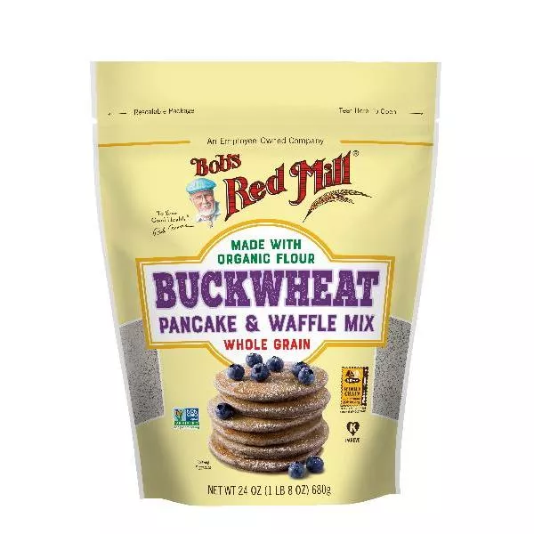 Bob's Red Mill Buckwheat Pancake & Waffle Mix 24 Ounce Size - 4 Per Case