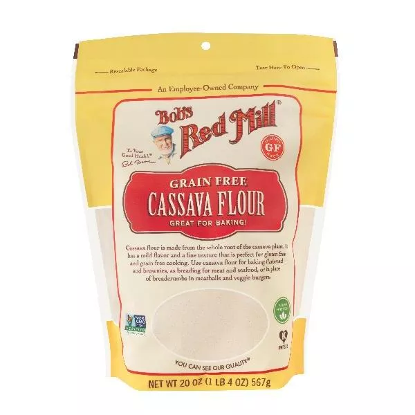 Bob's Red Mill Cassava Flour 20 Ounce Size - 4 Per Case