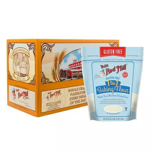 Bob's Red Mill Gluten Free Baking Flour 44 Ounce Size - 4 Per Case