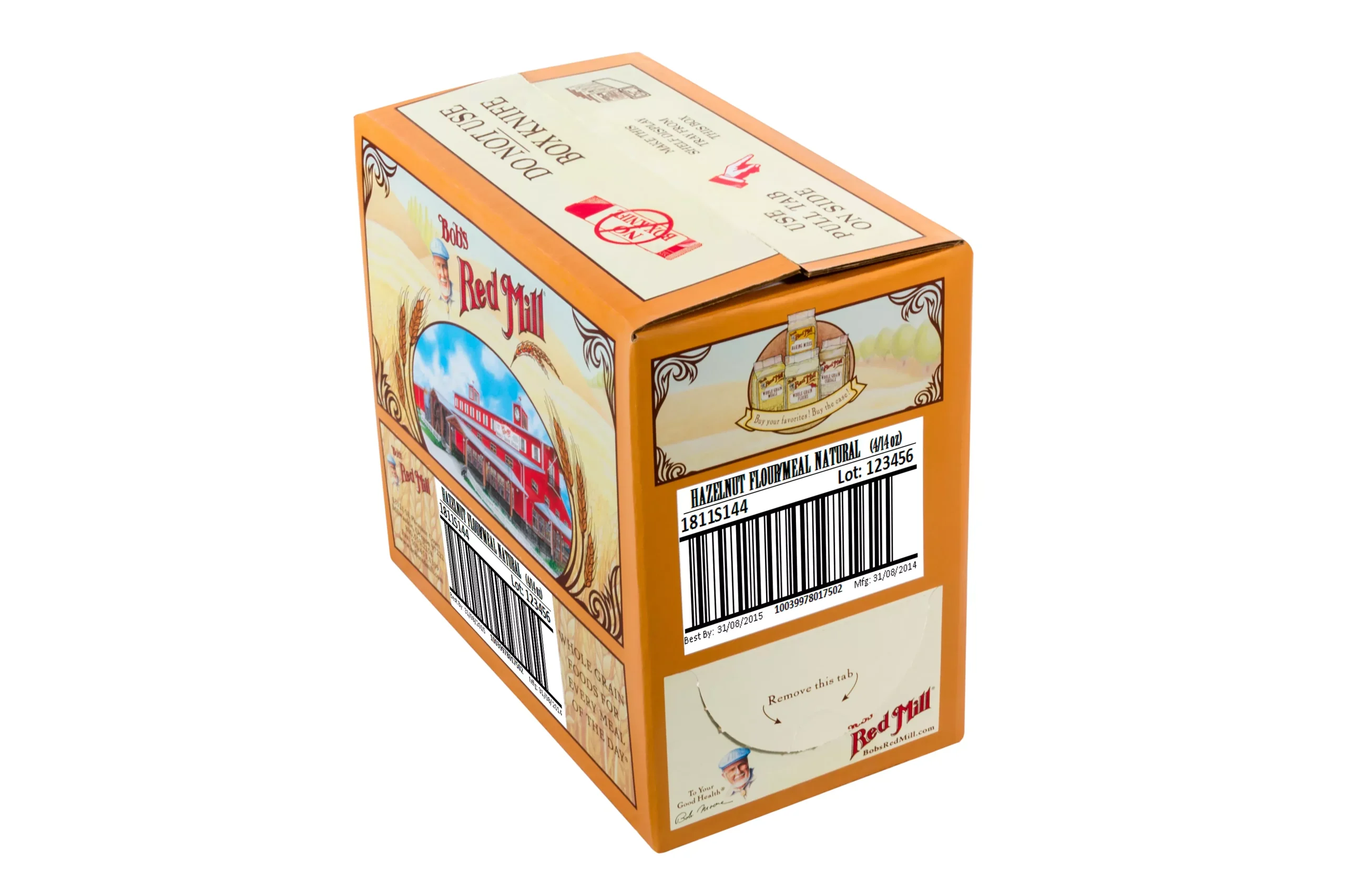 Bob's Red Mill Hazelnut Flour 14 Ounce Size - 4 Per Case