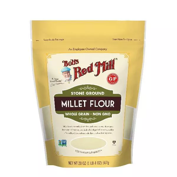 Bob's Red Mill Millet Flour One Four Pouches 20 Ounce Size - 4 Per Case