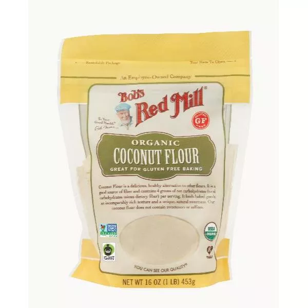 Bob's Red Mill Organic Coconut Flour 16 Ounce Size - 4 Per Case