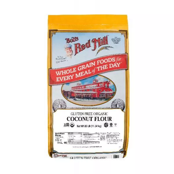 Bob's Red Mill Organic Coconut Flour 25 Pound Each - 1 Per Case