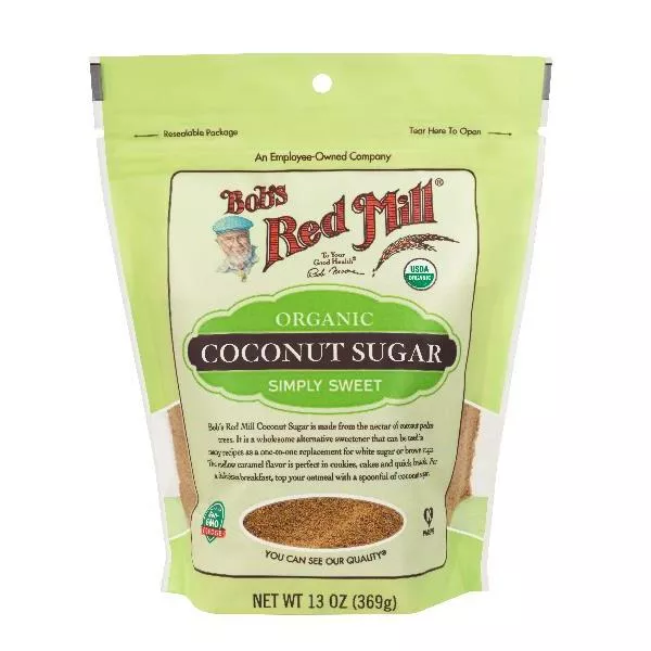 Bob's Red Mill Organic Coconut Sugar 13 Ounce Size - 4 Per Case