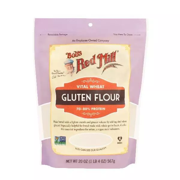 Bob's Red Mill Vital Wheat Gluten 20 Ounce Size - 4 Per Case