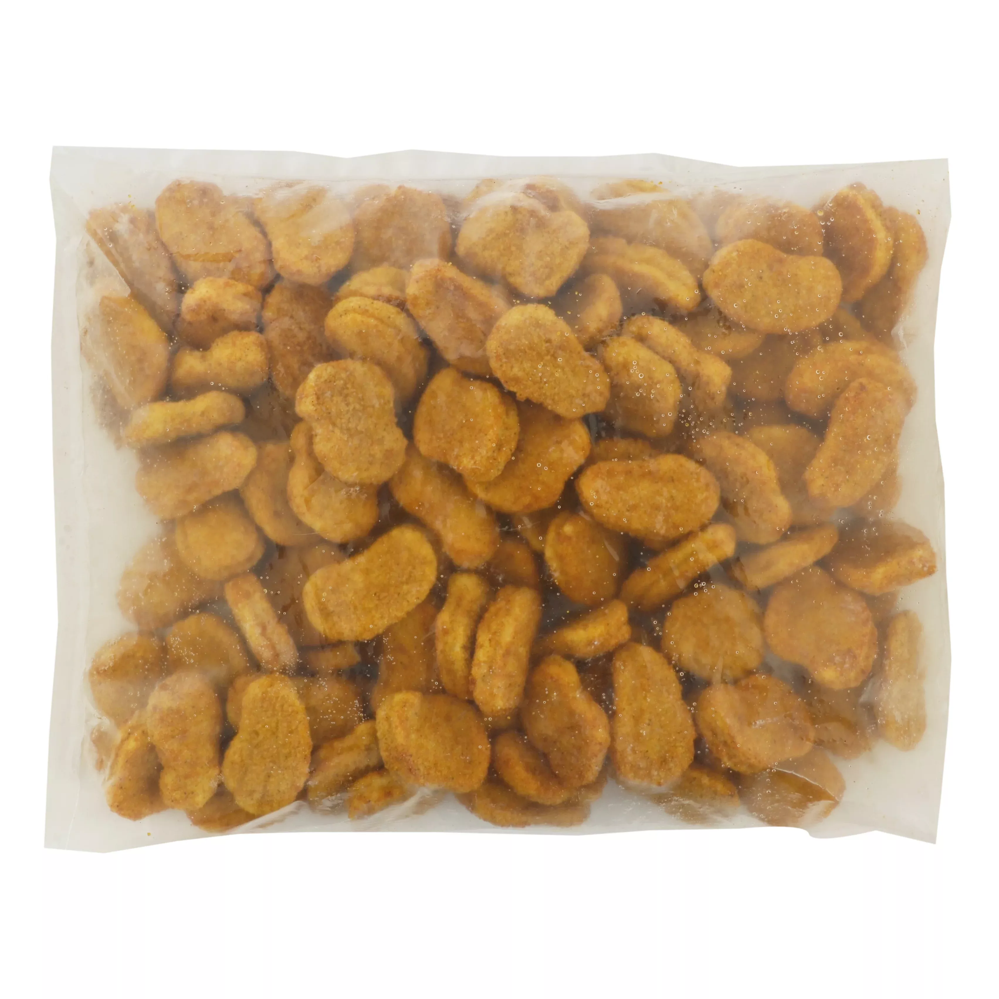 Brakebush Chicken Fully Cooked Whole Grain Breaded Breast Nuggets Avg 5 Pound Each - 2 Per Case
