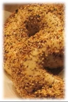 Burry Frozen Bagel Everything Thaw & Serve Sliced 4 Ounce Size - 72 Per Case