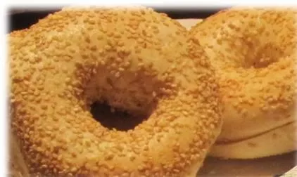 Burry Frozen Bagel Sesame Seed Thaw & Serve Sliced 4 Ounce Size - 36 Per Case