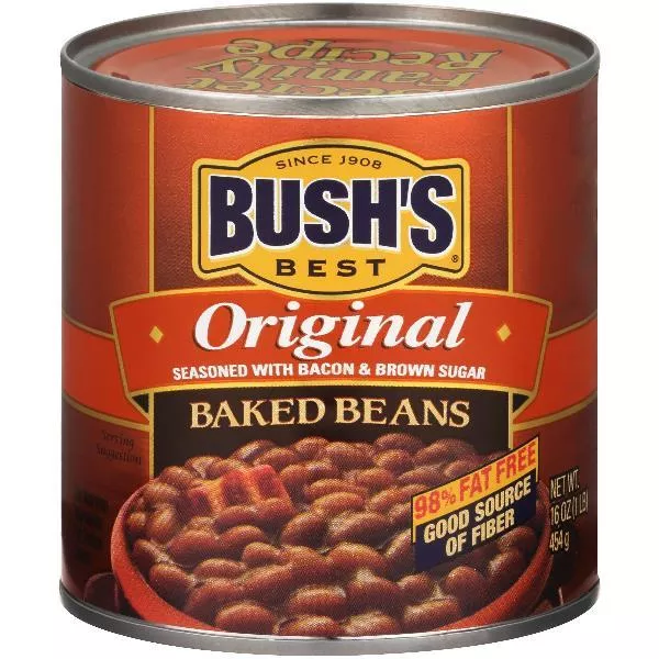 Bush Bros Retail Baked Beans Original 16 Ounce Size - 12 Per Case