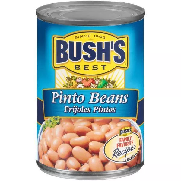 Bush Bros Retail Bean Pinto 16 Ounce Size - 12 Per Case