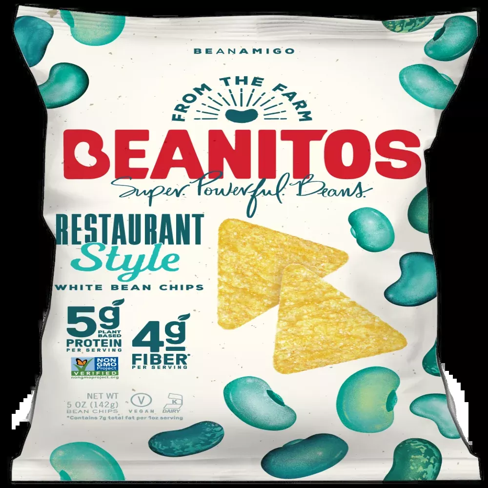 Bush Bros Retail Beanitos Classic Bean Chips Restaurant Style White Bean 1 Each - 6 Per Case